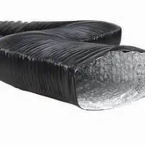 Kair Rectangular Flexible Aluminium Combi Hose – 6m Length - 110x54mm