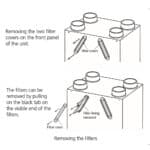 Domus HR01 Mechanical Ventilation With Heat Recovery G2 Filters MVHR Pack Of 2
