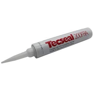 Tecseal 200FRA - 380CC Cartridge - Grey Acrylic Water Based Sealant