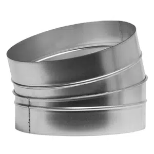 Galvanised Bend – 15 Degree Fabricated - 1250mm, Standard