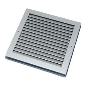 Non Vision Grille With Frame - White, 200X200