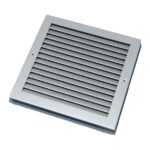 Non Vision Grille With Frame - White, 350X350