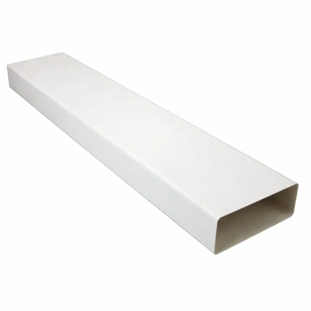Flat Channel Plastic Ducting Pipe | Kair Rectangular uPVC