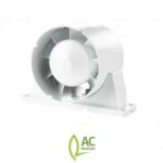 Blauberg Tubo In Line Bathroom Shower Room Extractor Fan – Axial Flow - 