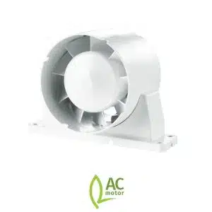Blauberg Tubo In Line Bathroom Shower Room Extractor Fan – Axial Flow - 150mm, Standard