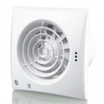 Blauberg Calm Low Noise Energy Efficient Kitchen Extractor Fan - White, Humidistat