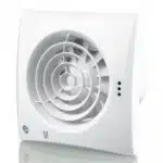 Blauberg Calm Low Noise Energy Efficient Kitchen Extractor Fan - White, Pull Cord