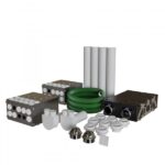 Blauberg Heat Recovery Ventilation Kit – Whole House Self Build Diy Kit System – 180 - 3 Bedroom Apartment
