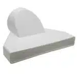 Manrose 40725 Offset Ducting Adaptor 234mm x 29mm to 100mm - 4 inch Rectangular to Round