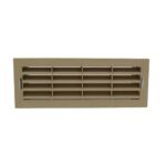 Kair Airbrick 204x60mm Grille With Surround Rectangular Ducting - Beige