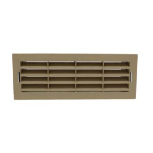 Kair Airbrick 204x60mm Grille With Surround Rectangular Ducting - Beige