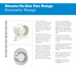 Manrose ID100 Fan - Inline Tube Fan Without Bracket - 100mm