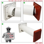 Manrose XF100HP Wall/Ceiling Fan - Humidity - 100mm