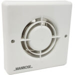 Manrose XF Wall and Ceiling Fan - 100mm, Timer