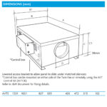 Nuaire AVT5 Aire-Volve Compact Twin Fan