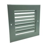 Single Deflection Grille - Silver, 150X150