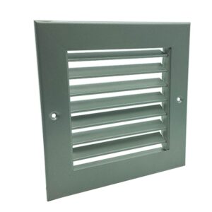 Single Deflection Grille - Silver, 150X150