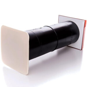 Rytons 125mm Baffled Aircore Controllable - Push/Pull Louvre - White