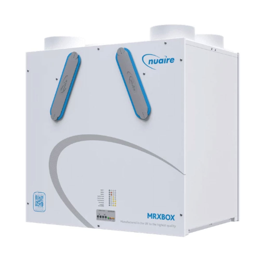 Nuaire MRXBOX95 Wall Mounted Heat Recovery Unit - Standard Unit (Auto Bypass)