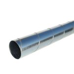Galvanised Spiral Duct - 100mm, 1m