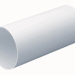 Pack of 3 x Domus Easipipe Rigid Duct 100mm 2M Lengths 2M White