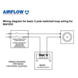 Airflow Speed Controller (9041033)
