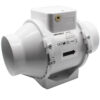 Aventa In-Line Mixed Flow Fan - 100mm, Standard