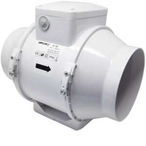 Aventa In-Line Mixed Flow Fan - 150mm, Standard
