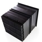 Rytons Light Draft Telescopic Airliner Vent Set - Black