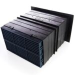 Rytons Light Draft Telescopic Airliner Vent Set - Blue