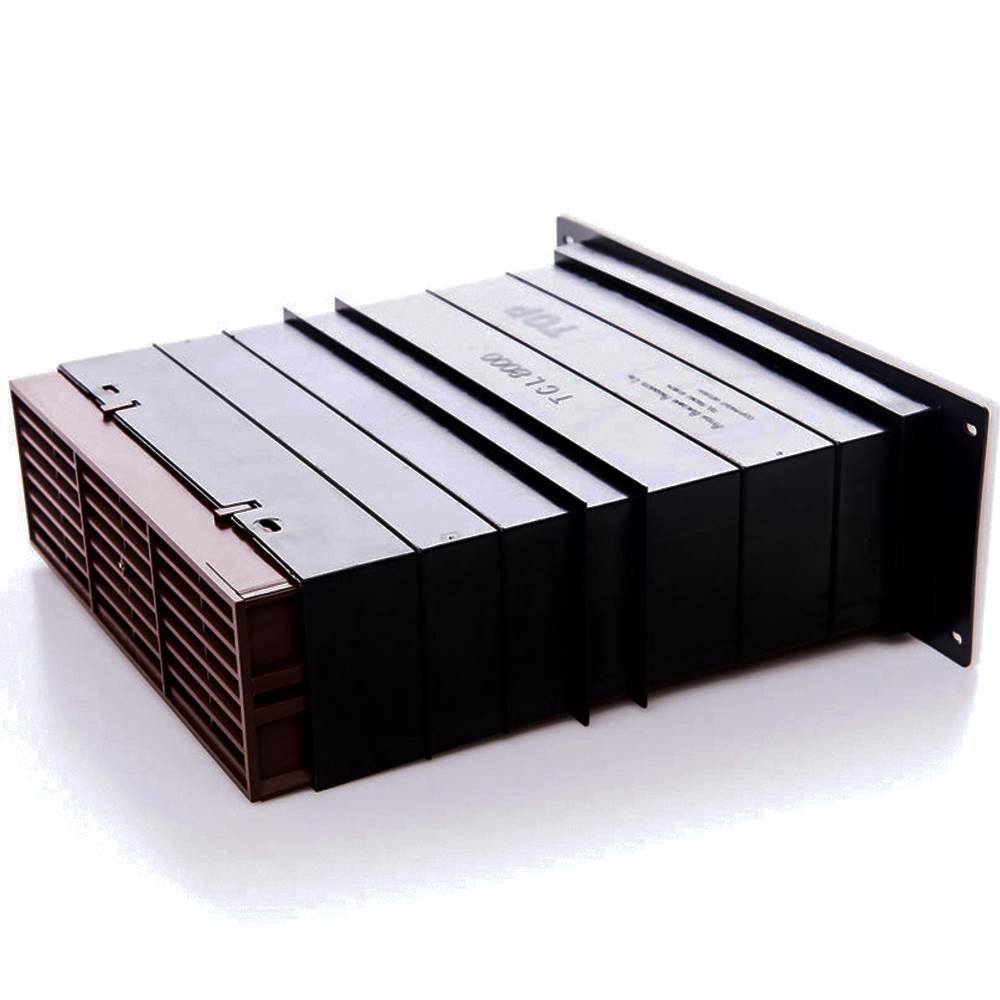 Rytons Light Draft Telescopic Airliner Vent Set - Brown