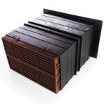 Rytons Light Draft Telescopic Airliner Vent Set - Brown