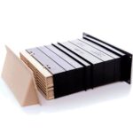 Rytons 9×3 Airliner Passive Cowled Vent Air Brick Set With White Internal Hit And Miss Grille - Buff Sand