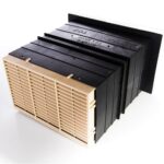 Rytons Light Draft Telescopic Airliner Vent Set - Buff Sand