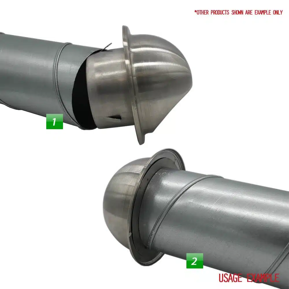 Chimney Hole Cover Stove Pipe Cover, 120 Mm To 130 Mm, Chimney Cover Chimney Cover, Stainless Steel Stove Pipe Capsule, Wall Lining Cover, Stove Hole - View #7