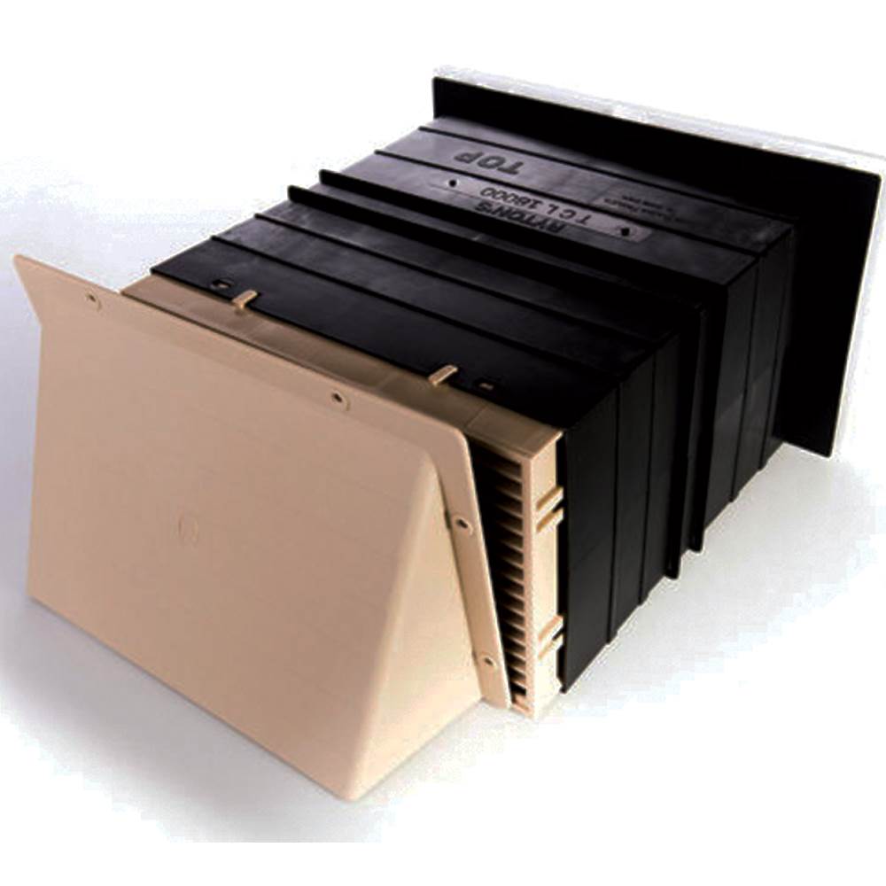Rytons Cowled Light Draft Airliner Passive Vent Set - Buff Sand