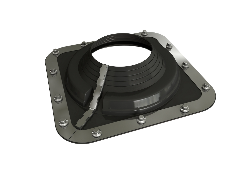 Dektite Combo Epdm Pipe Flashing - Black, 108-190mm