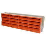 Horizontal Louvred Airbrick - Terracotta