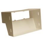 Kair Double Airbrick Adapter Passive Vents - 204x60mm