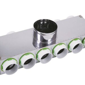 Kair Acoustic Manifold Box With 150mm Main Branch - 10 Port