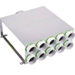 Kair 10 Port Horizontal Acoustic Manifold Box With 150mm Main Branch And 6 X 75mm Radial Connections