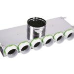 Kair Acoustic Manifold Box With 150mm Main Branch - 6 Port