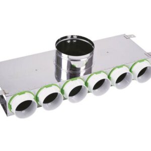 Kair Acoustic Manifold Box With 150mm Main Branch - 6 Port