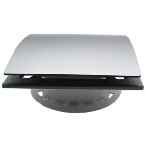 Domus 125mm Architectural Room Diffuser Curved - Silver