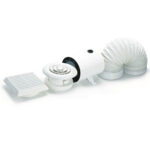 Domus Dvf Axial In-Line Shower With Duct Kit Fan - Timer Duct Kit