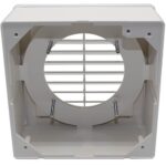 Kair Smart Extract Fan Window Kit (115mm window hole)