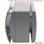 Kair Smart Extract Fan Window Kit (115mm window hole)