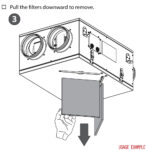 Pack of 2 G4 Panel Filters for Komfort Ultra D105-A Slimline Heat Recovery Unit