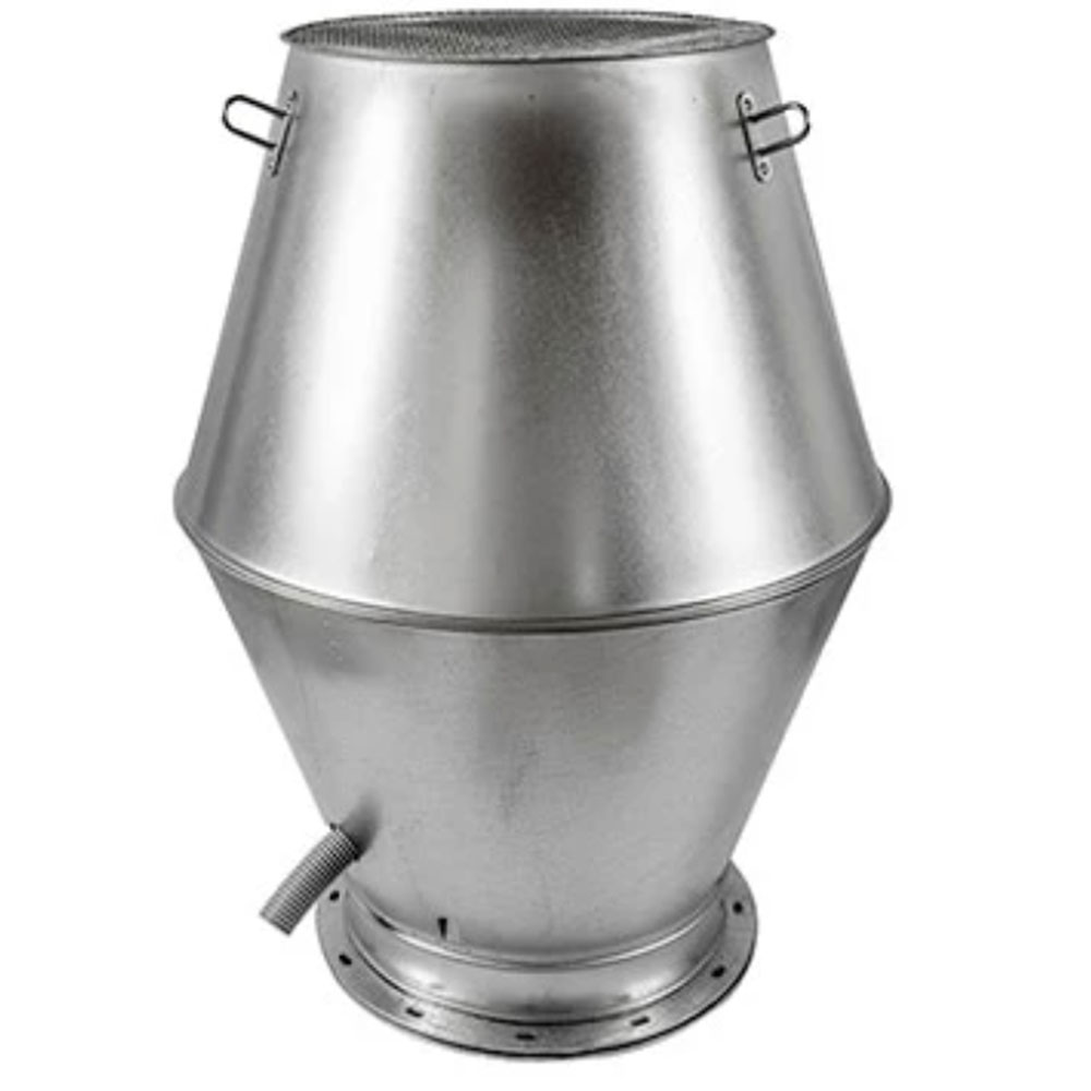 Galvanised Jet Cowl - 400mm