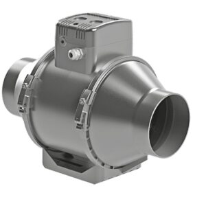 Nuaire ILMEC-150 150mm Mixed Flow In-Line Fan with High Efficiency EC Motor